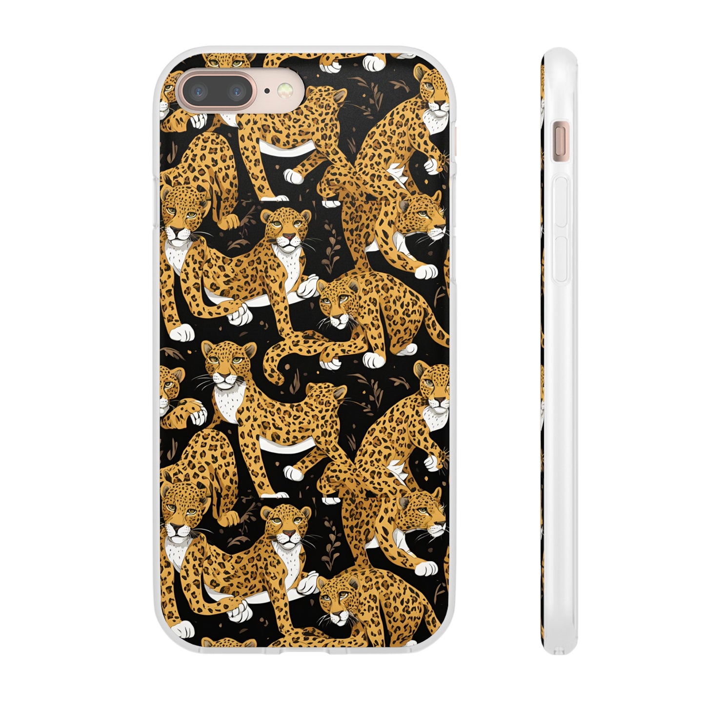 Leopard Phone Case, iPhone 15 14 13 , Samsung Galaxy Pixel Protective Case,Cat Lover Gift, Cat Lover Phone Case.Gift for Her, Gift for Mom