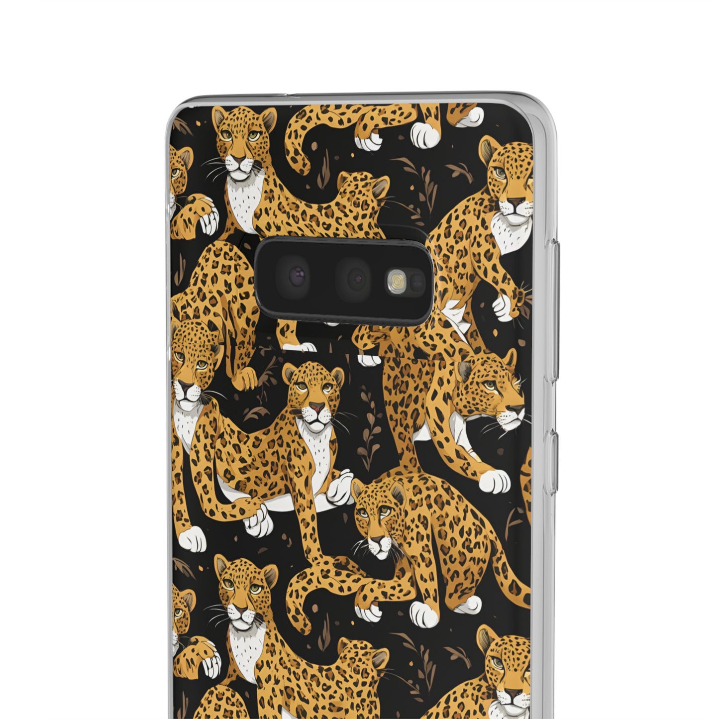 Leopard Phone Case, iPhone 15 14 13 , Samsung Galaxy Pixel Protective Case,Cat Lover Gift, Cat Lover Phone Case.Gift for Her, Gift for Mom