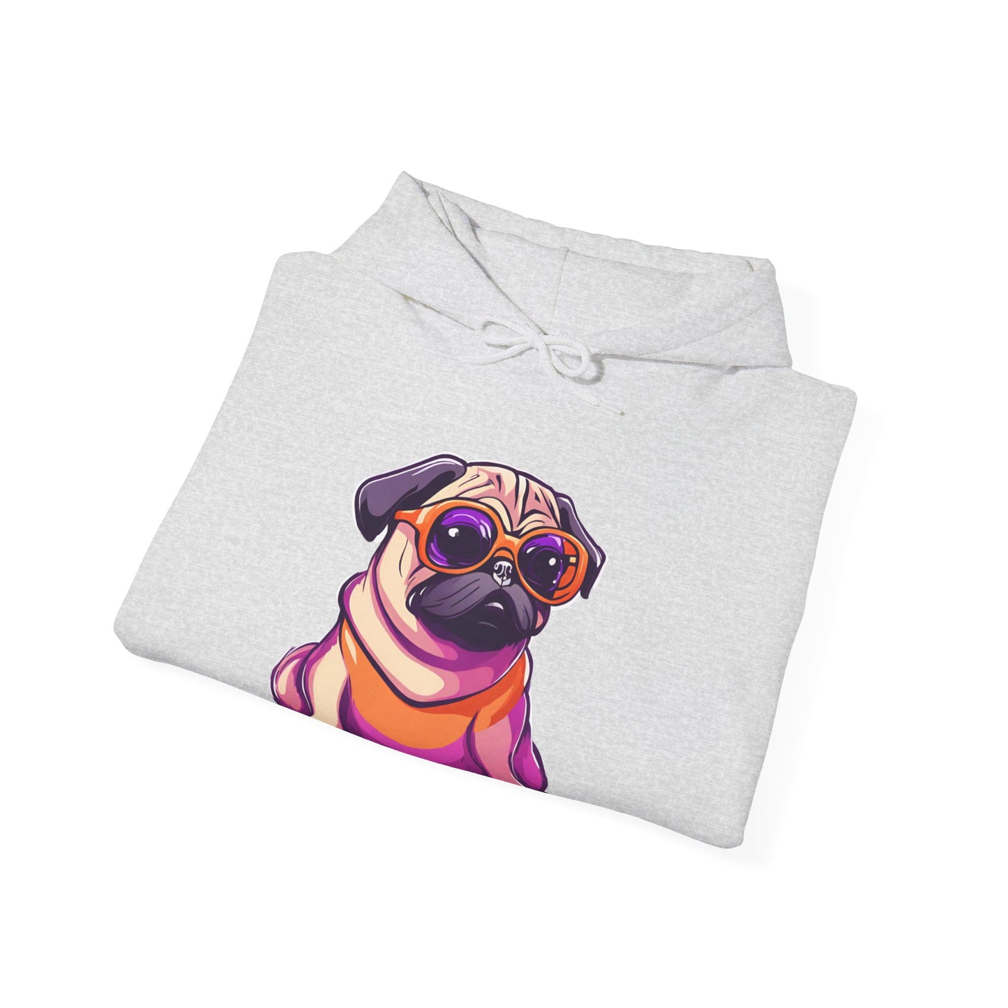 Cool Sassy Pug Unisex Heavy Blend™ Hooded Sweatshirt