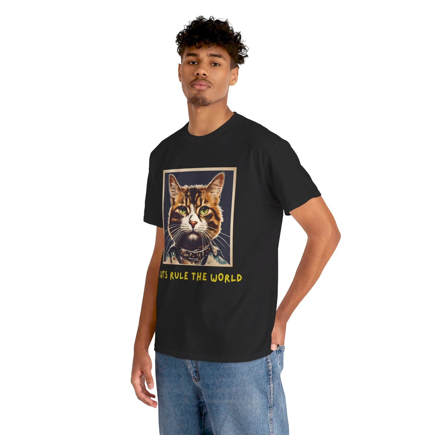 Cats Rule the World Unisex Jersey Short Sleeve Tee