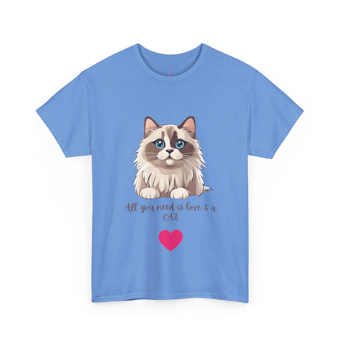 All You Need is Love and a Cat Ragdoll Unisex Jersey Short Sleeve Tee