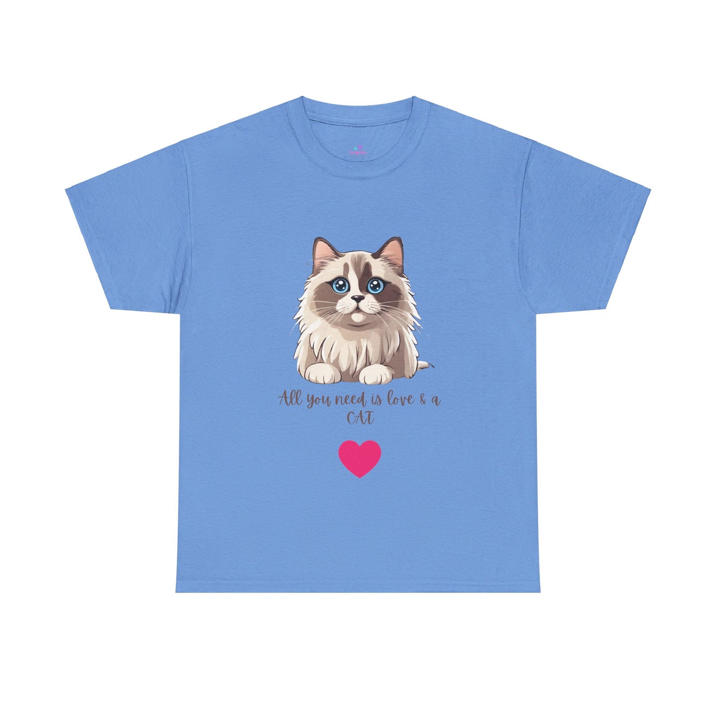 All You Need is Love and a Cat Ragdoll Unisex Jersey Short Sleeve Tee