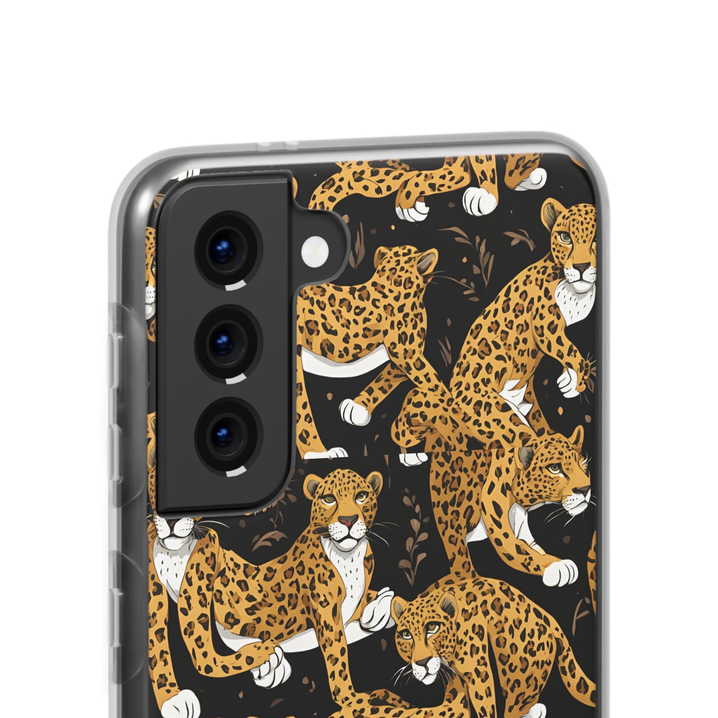 Leopard Phone Case, iPhone 15 14 13 , Samsung Galaxy Pixel Protective Case,Cat Lover Gift, Cat Lover Phone Case.Gift for Her, Gift for Mom