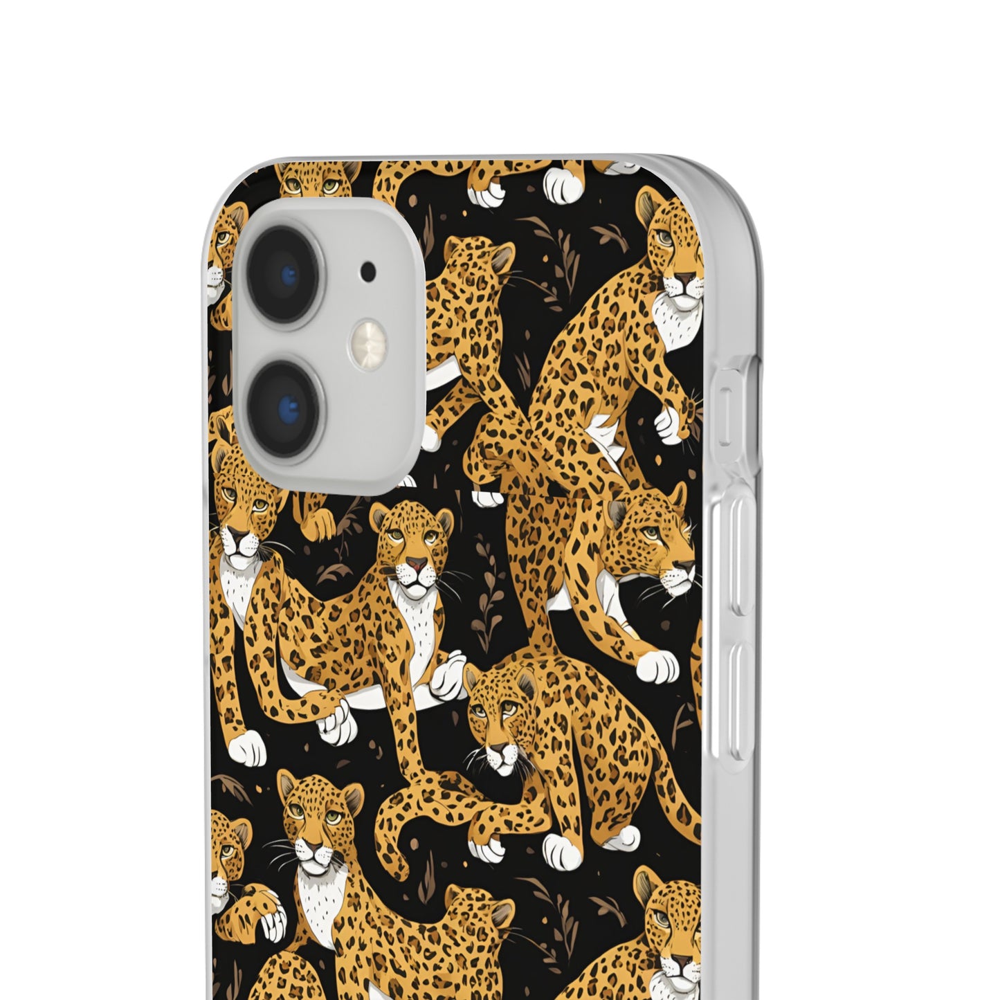 Leopard Phone Case, iPhone 15 14 13 , Samsung Galaxy Pixel Protective Case,Cat Lover Gift, Cat Lover Phone Case.Gift for Her, Gift for Mom