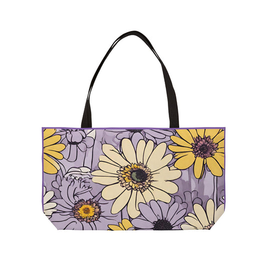 Pretty Floral Weekender/ Beach Tote Bag Pretty Floral Bag