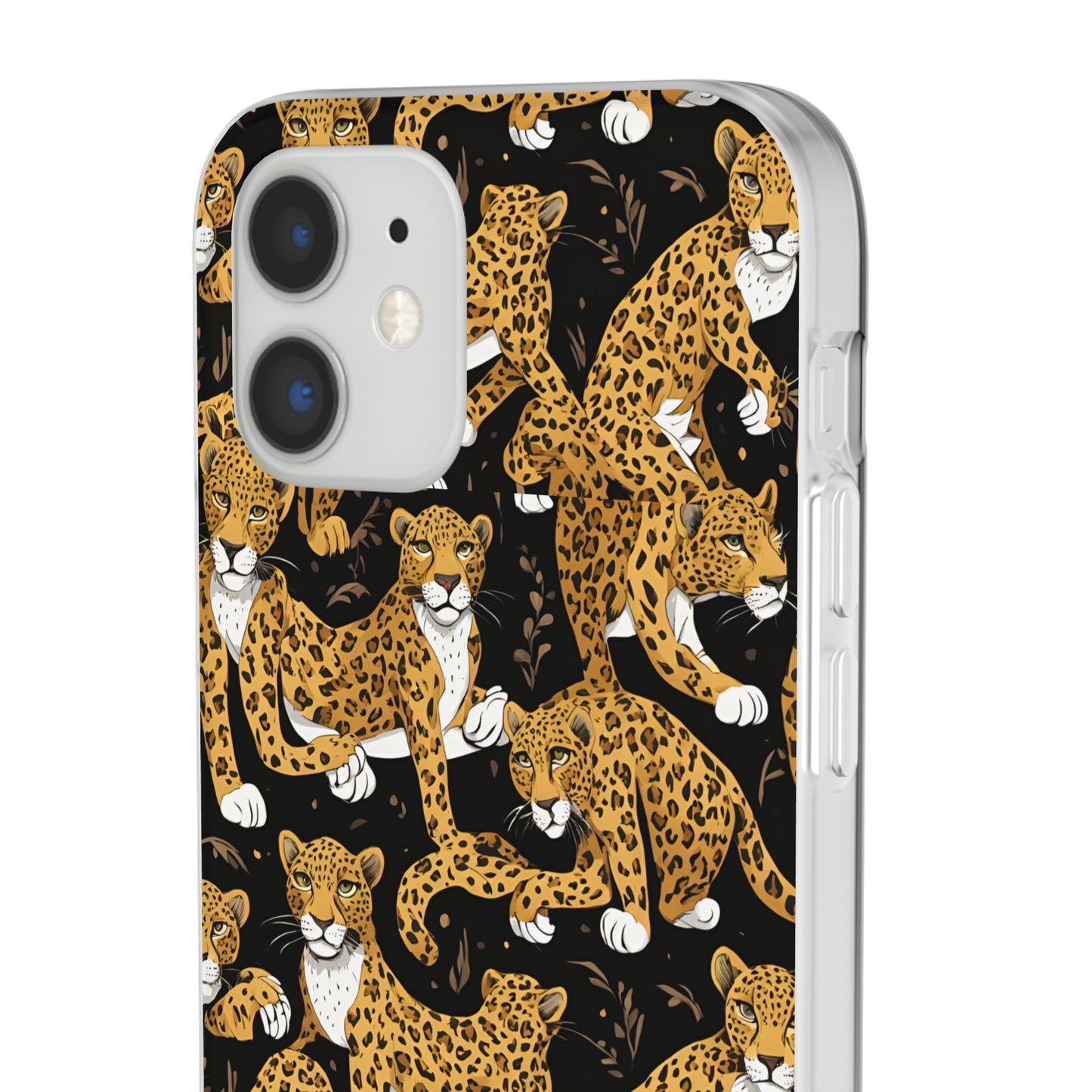 Leopard Phone Case, iPhone 15 14 13 , Samsung Galaxy Pixel Protective Case,Cat Lover Gift, Cat Lover Phone Case.Gift for Her, Gift for Mom