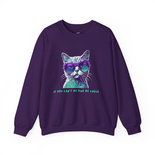 Sassy Cat Lover Unisex Heavy Blend™ Crewneck Sweatshirt