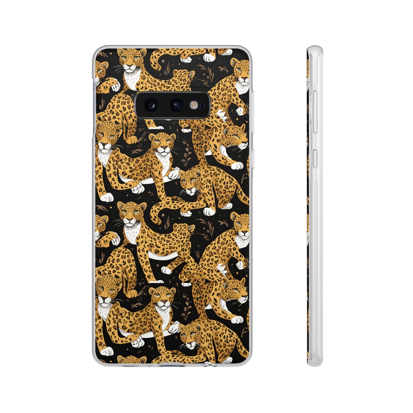 Leopard Phone Case, iPhone 15 14 13 , Samsung Galaxy Pixel Protective Case,Cat Lover Gift, Cat Lover Phone Case.Gift for Her, Gift for Mom