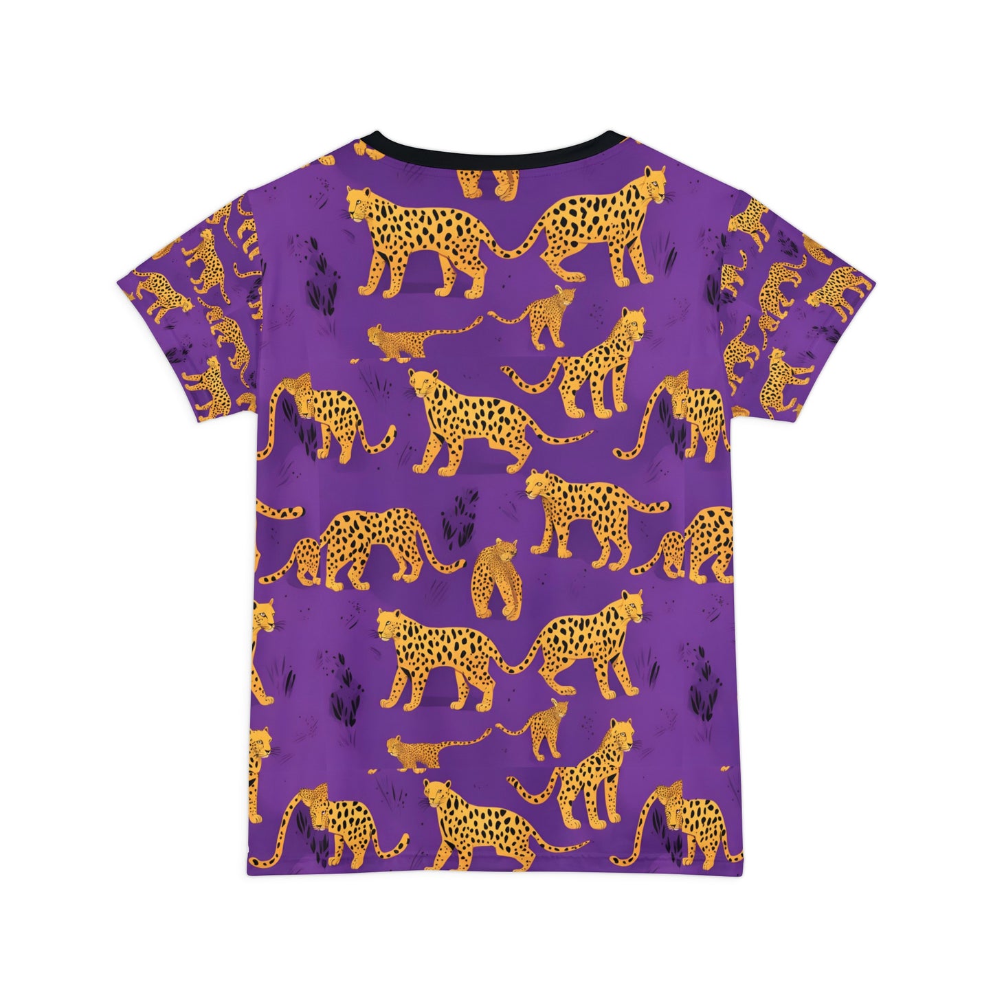 Purple Leopard Print Shirt, Cat Lover Shirt, Big Cat Lover Gift, Gift for Women, Gift for Her, Ladies Tee, Summer TShirt, Gift for Mom