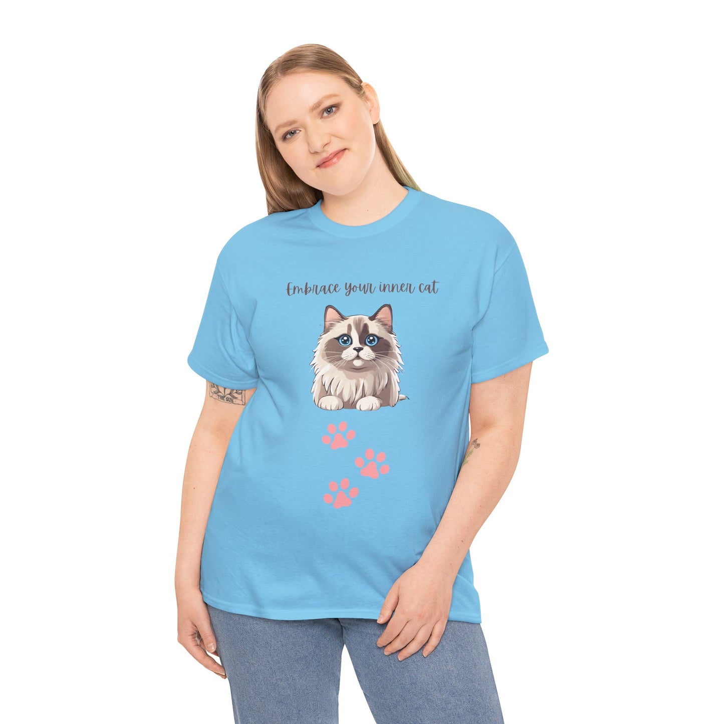 Ragdoll Cat T-Shirt Embrace Your Inner Cat Unisex Jersey Short Sleeve