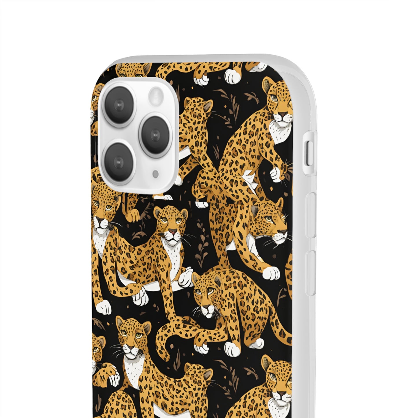 Leopard Phone Case, iPhone 15 14 13 , Samsung Galaxy Pixel Protective Case,Cat Lover Gift, Cat Lover Phone Case.Gift for Her, Gift for Mom