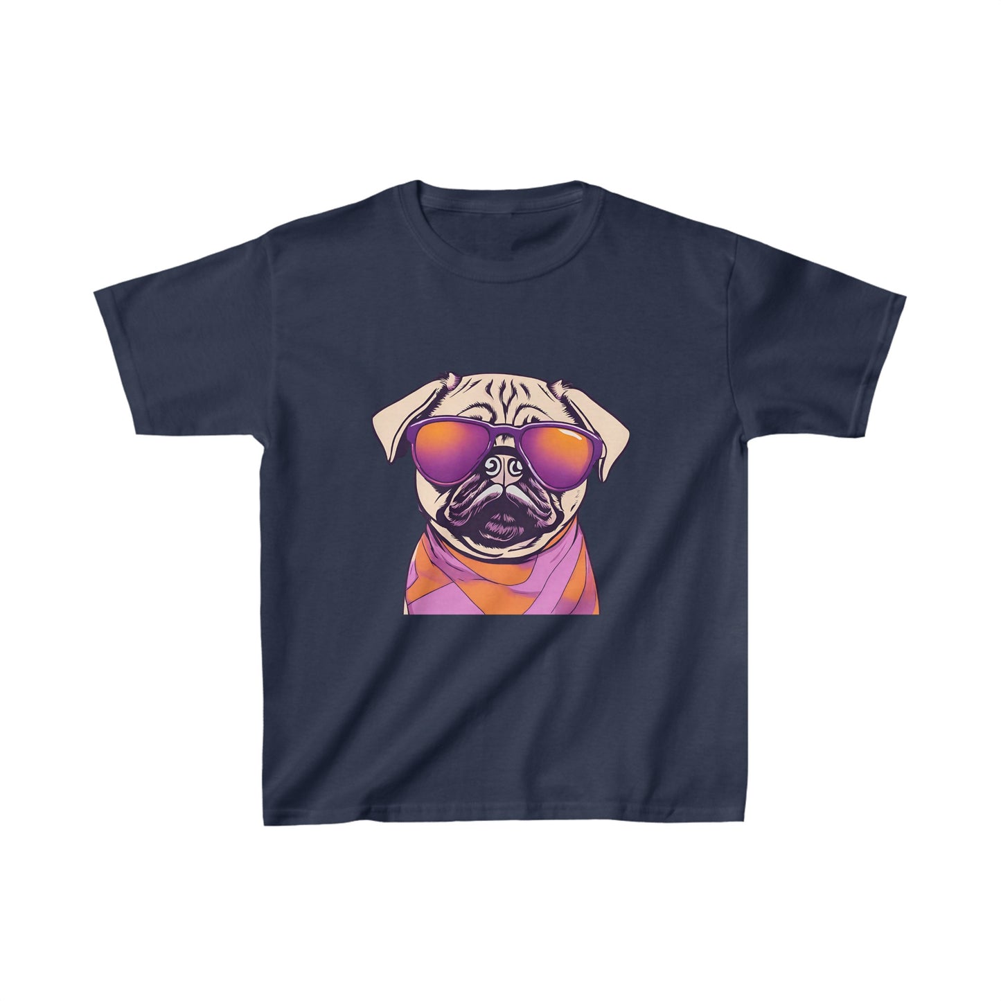 Kids Cool Pug Heavy Cotton™ Tee