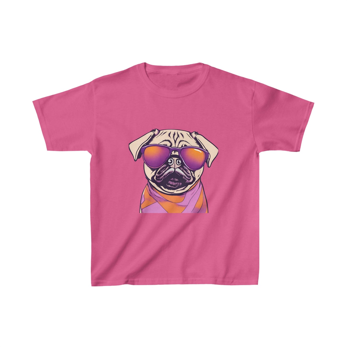 Kids Cool Pug Heavy Cotton™ Tee