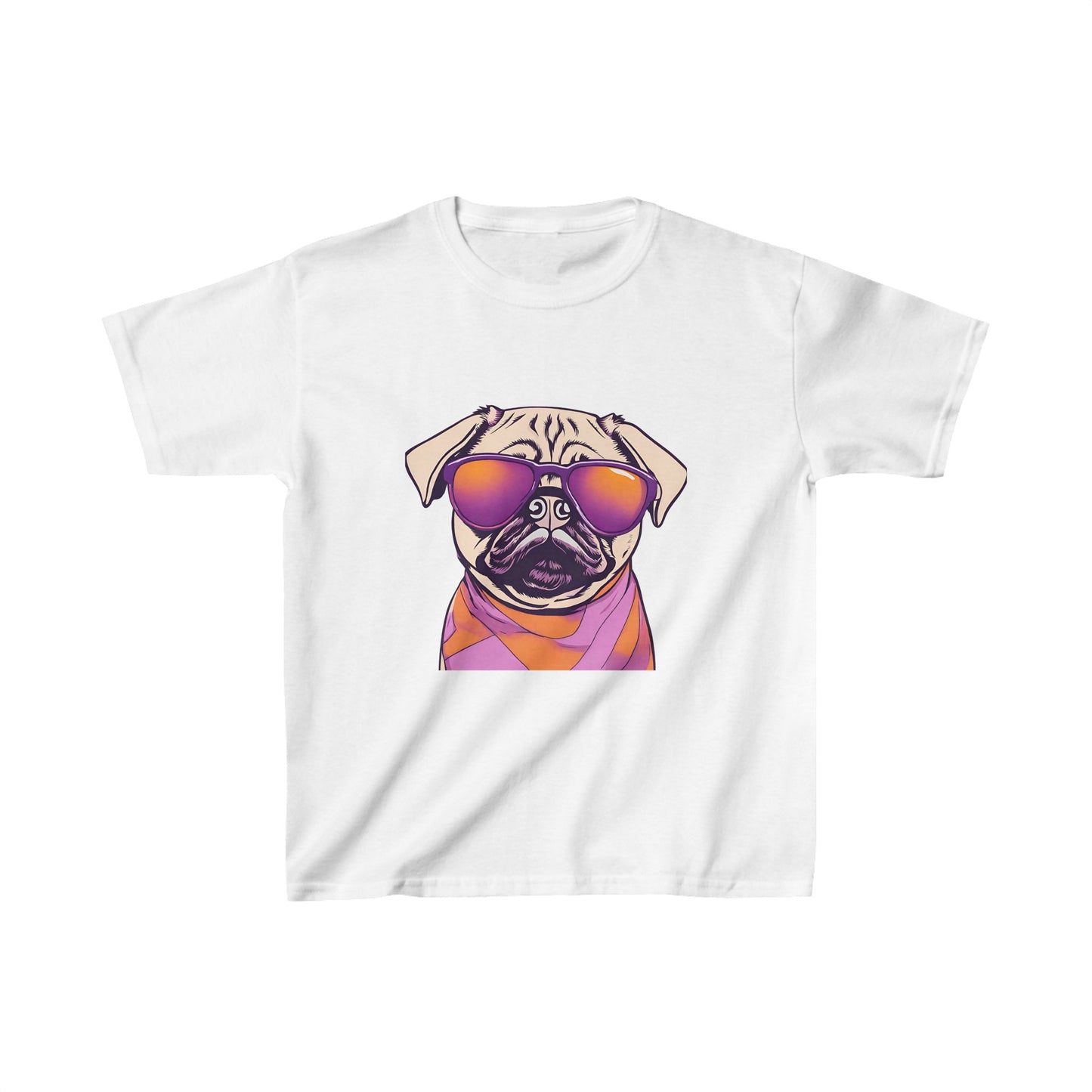 Kids Cool Pug Heavy Cotton™ Tee