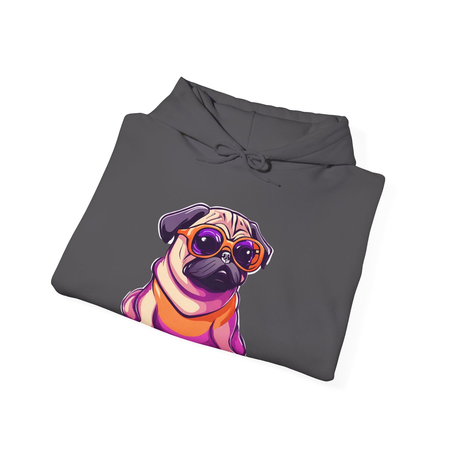 Cool Sassy Pug Unisex Heavy Blend™ Hooded Sweatshirt