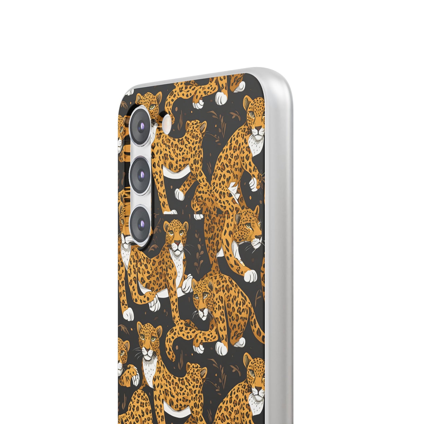 Leopard Phone Case, iPhone 15 14 13 , Samsung Galaxy Pixel Protective Case,Cat Lover Gift, Cat Lover Phone Case.Gift for Her, Gift for Mom