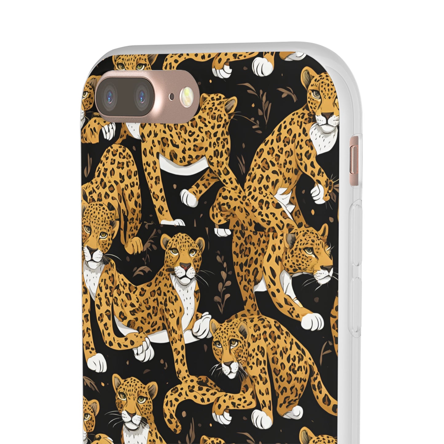 Leopard Phone Case, iPhone 15 14 13 , Samsung Galaxy Pixel Protective Case,Cat Lover Gift, Cat Lover Phone Case.Gift for Her, Gift for Mom