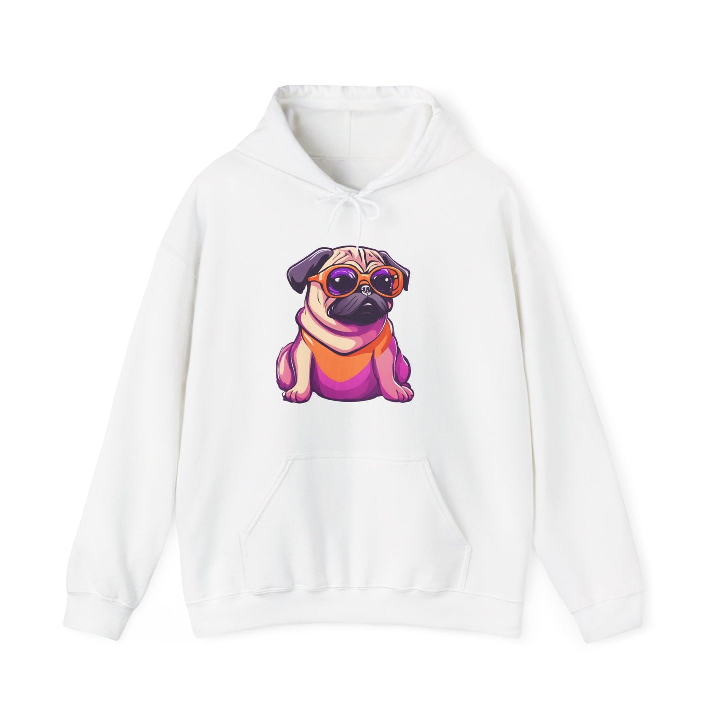 Cool Sassy Pug Unisex Heavy Blend™ Hooded Sweatshirt