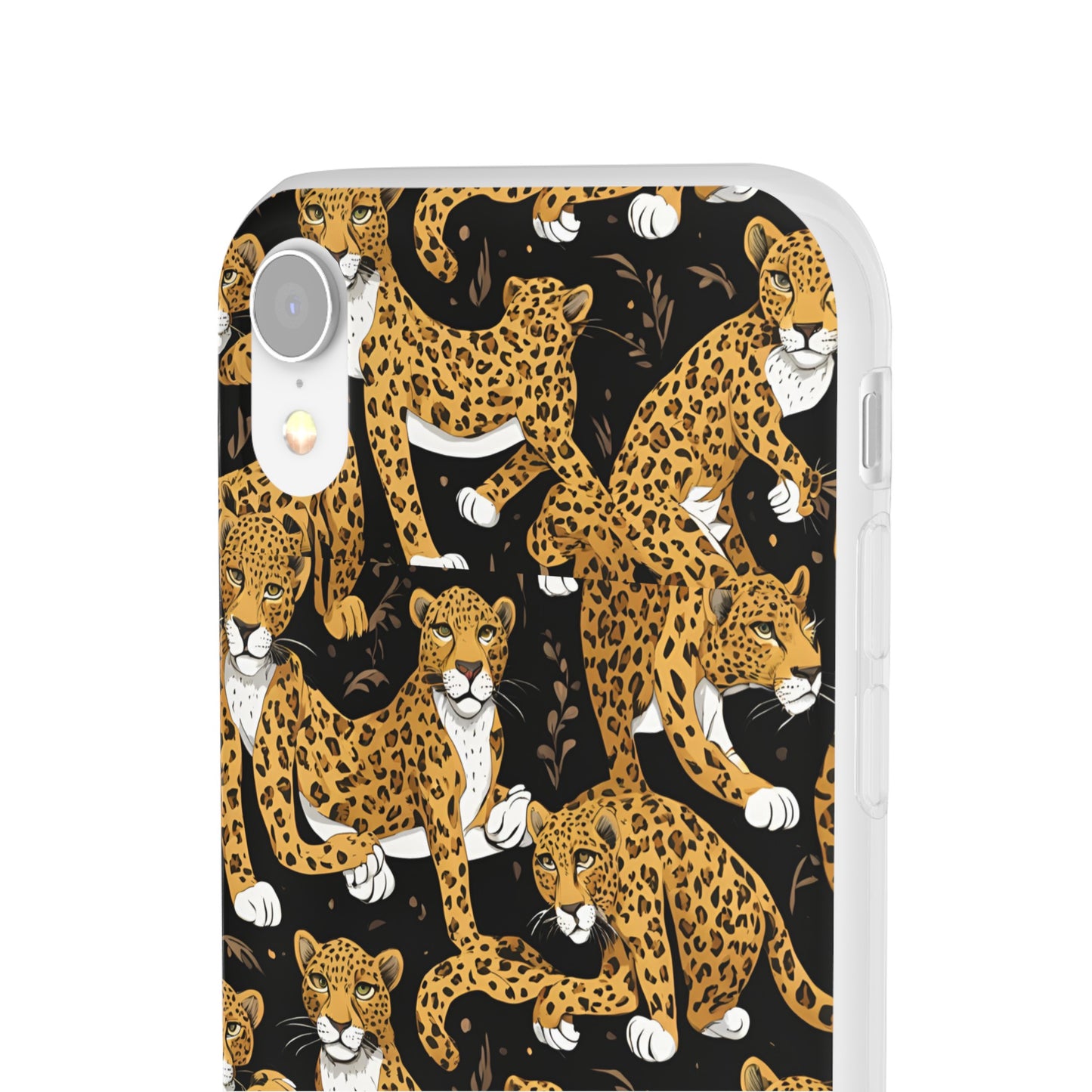 Leopard Phone Case, iPhone 15 14 13 , Samsung Galaxy Pixel Protective Case,Cat Lover Gift, Cat Lover Phone Case.Gift for Her, Gift for Mom