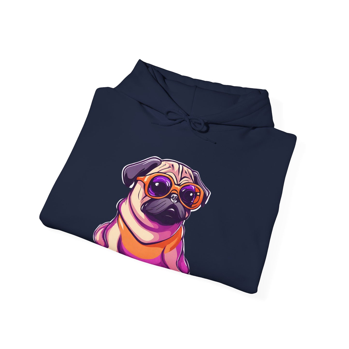 Cool Sassy Pug Unisex Heavy Blend™ Hooded Sweatshirt