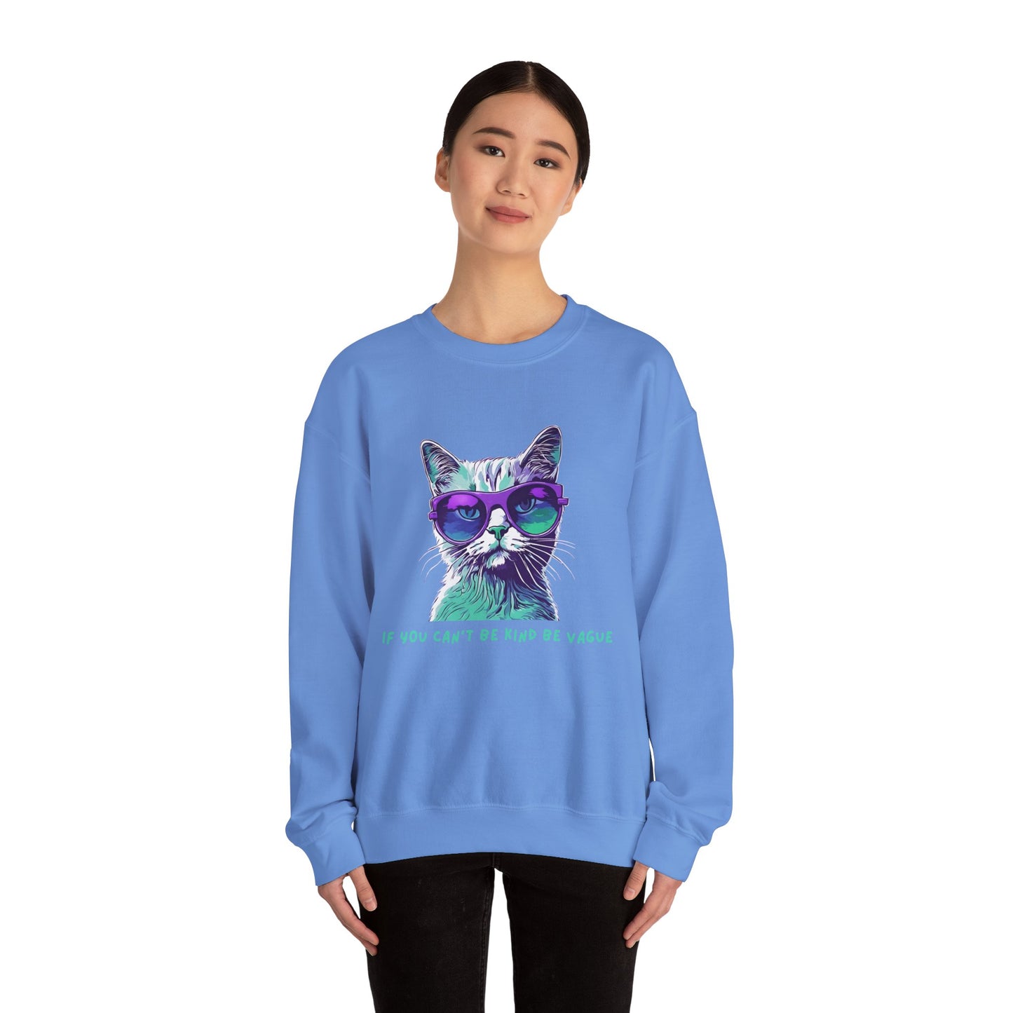 Sassy Cat Lover Unisex Heavy Blend™ Crewneck Sweatshirt