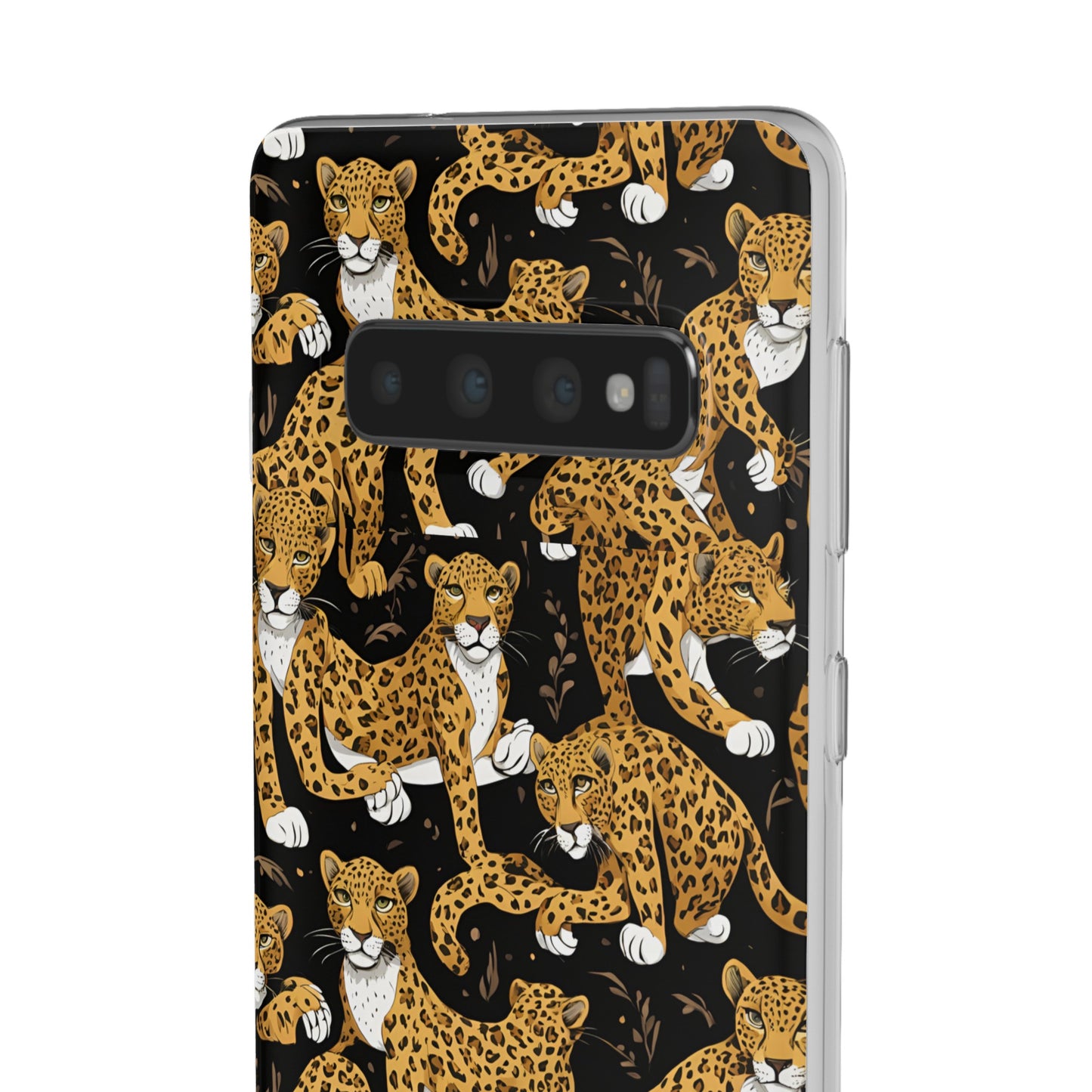 Leopard Phone Case, iPhone 15 14 13 , Samsung Galaxy Pixel Protective Case,Cat Lover Gift, Cat Lover Phone Case.Gift for Her, Gift for Mom