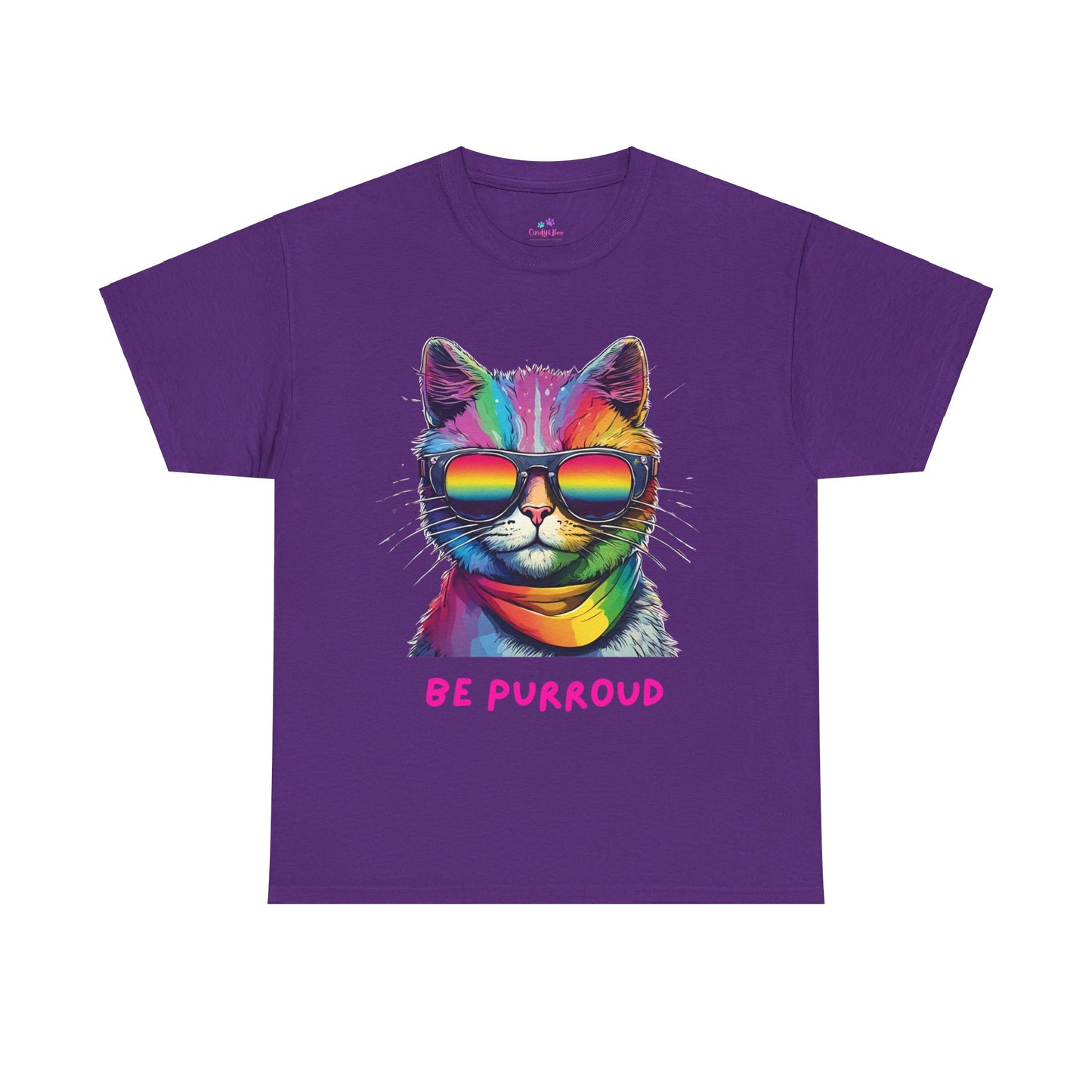 Pride Cat Be Purroud Unisex Jersey Short Sleeve Tee