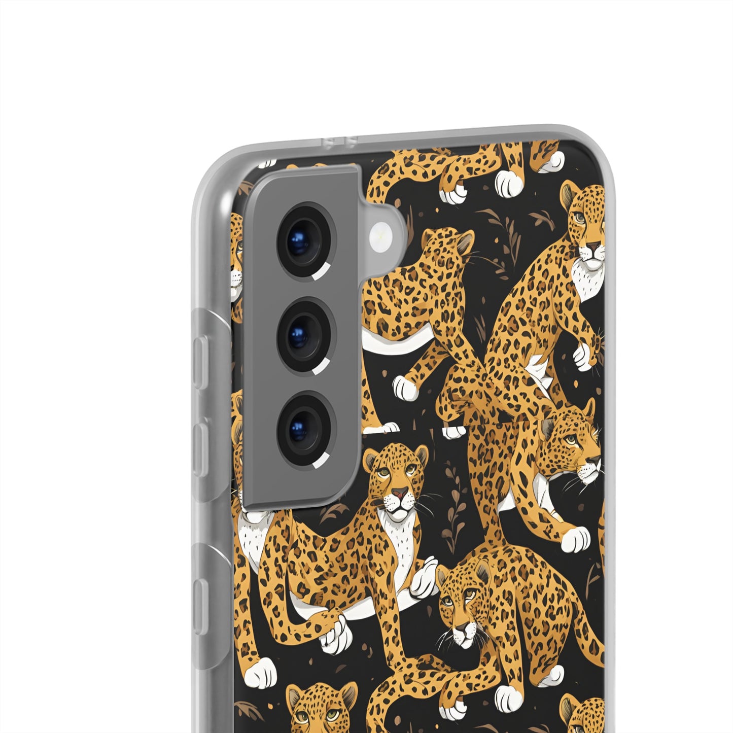 Leopard Phone Case, iPhone 15 14 13 , Samsung Galaxy Pixel Protective Case,Cat Lover Gift, Cat Lover Phone Case.Gift for Her, Gift for Mom