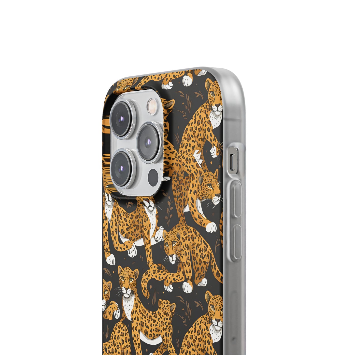 Leopard Phone Case, iPhone 15 14 13 , Samsung Galaxy Pixel Protective Case,Cat Lover Gift, Cat Lover Phone Case.Gift for Her, Gift for Mom