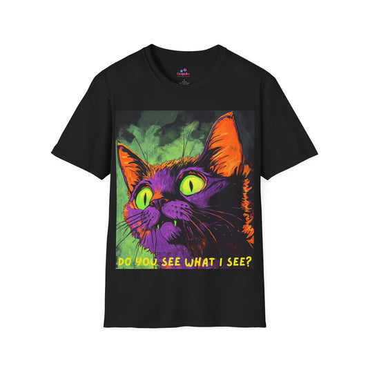 Do you see what I see cat horror T-Shirt, Cat Horror Lover T-Shirt