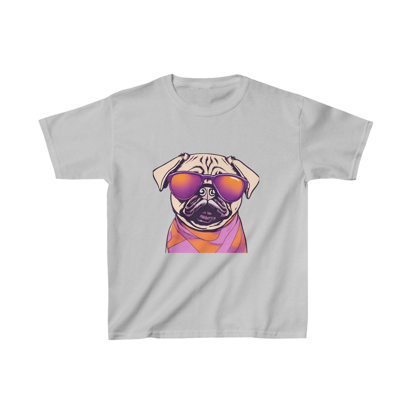 Kids Cool Pug Heavy Cotton™ Tee