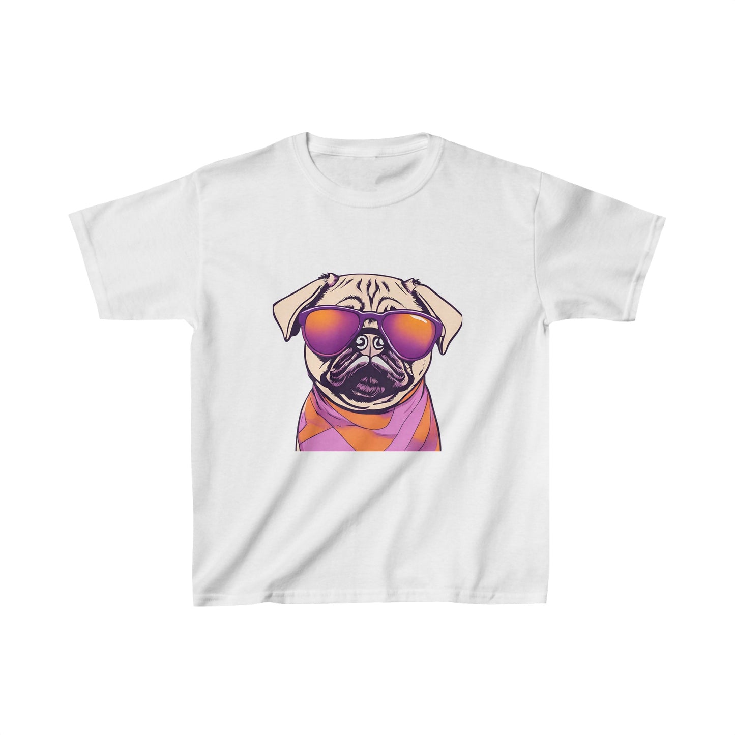 Kids Cool Pug Heavy Cotton™ Tee