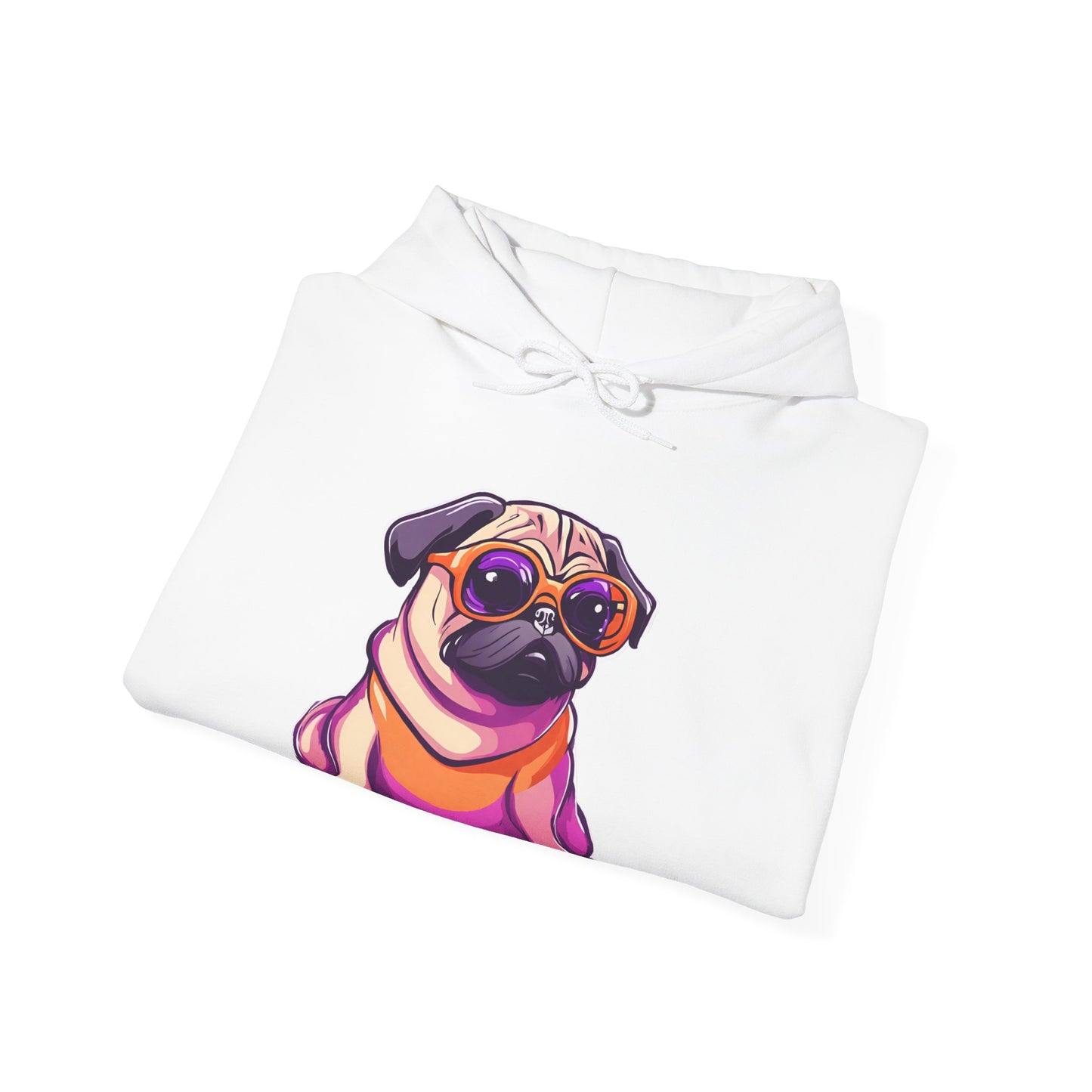 Cool Sassy Pug Unisex Heavy Blend™ Hooded Sweatshirt