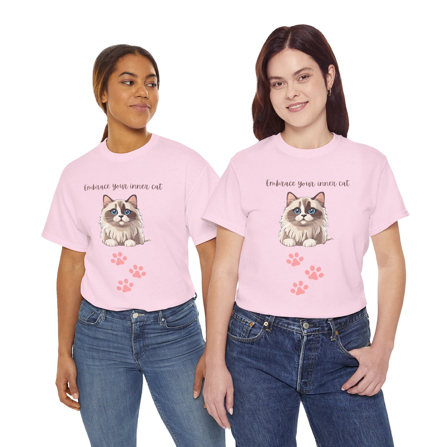 Ragdoll Cat T-Shirt Embrace Your Inner Cat Unisex Jersey Short Sleeve