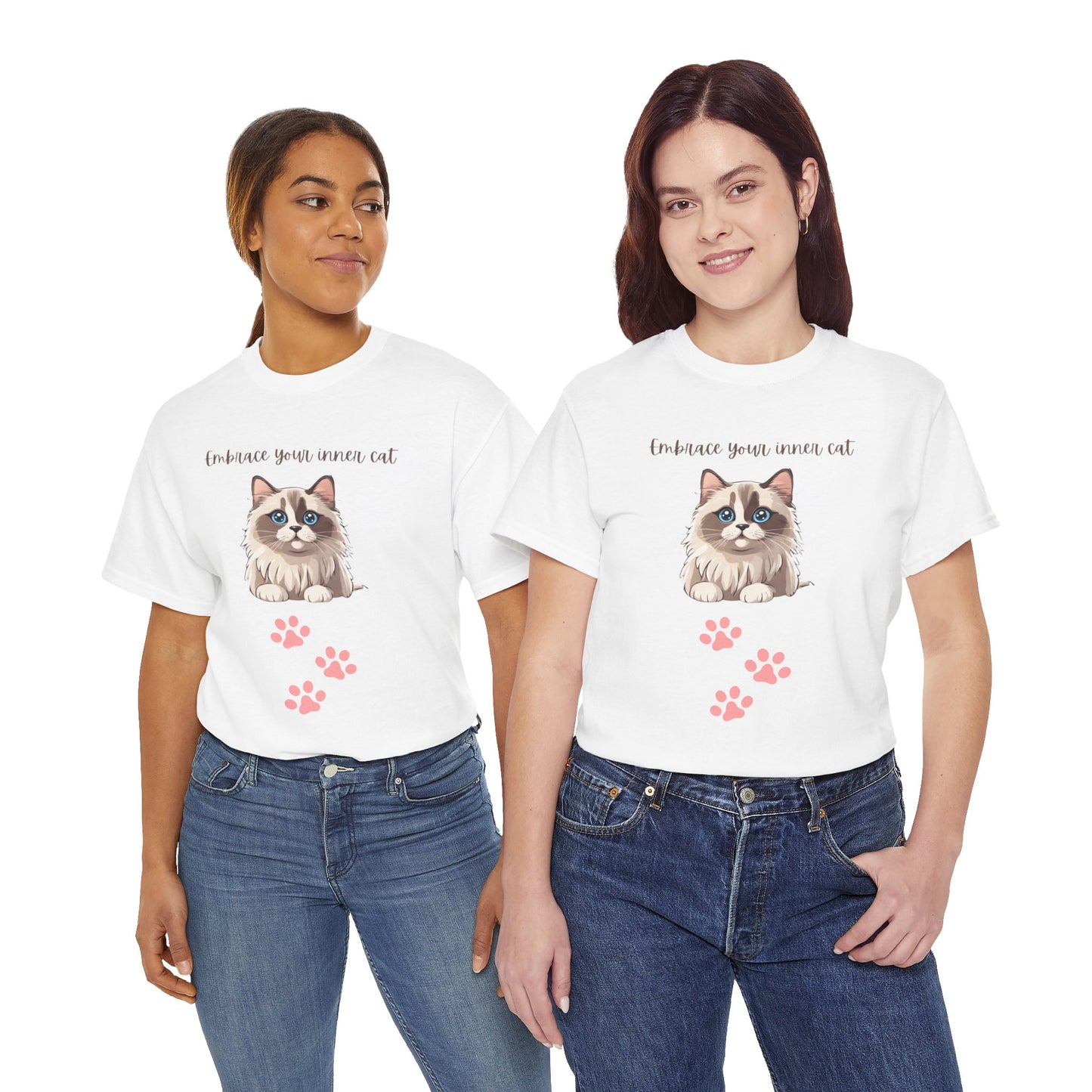 Ragdoll Cat T-Shirt Embrace Your Inner Cat Unisex Jersey Short Sleeve