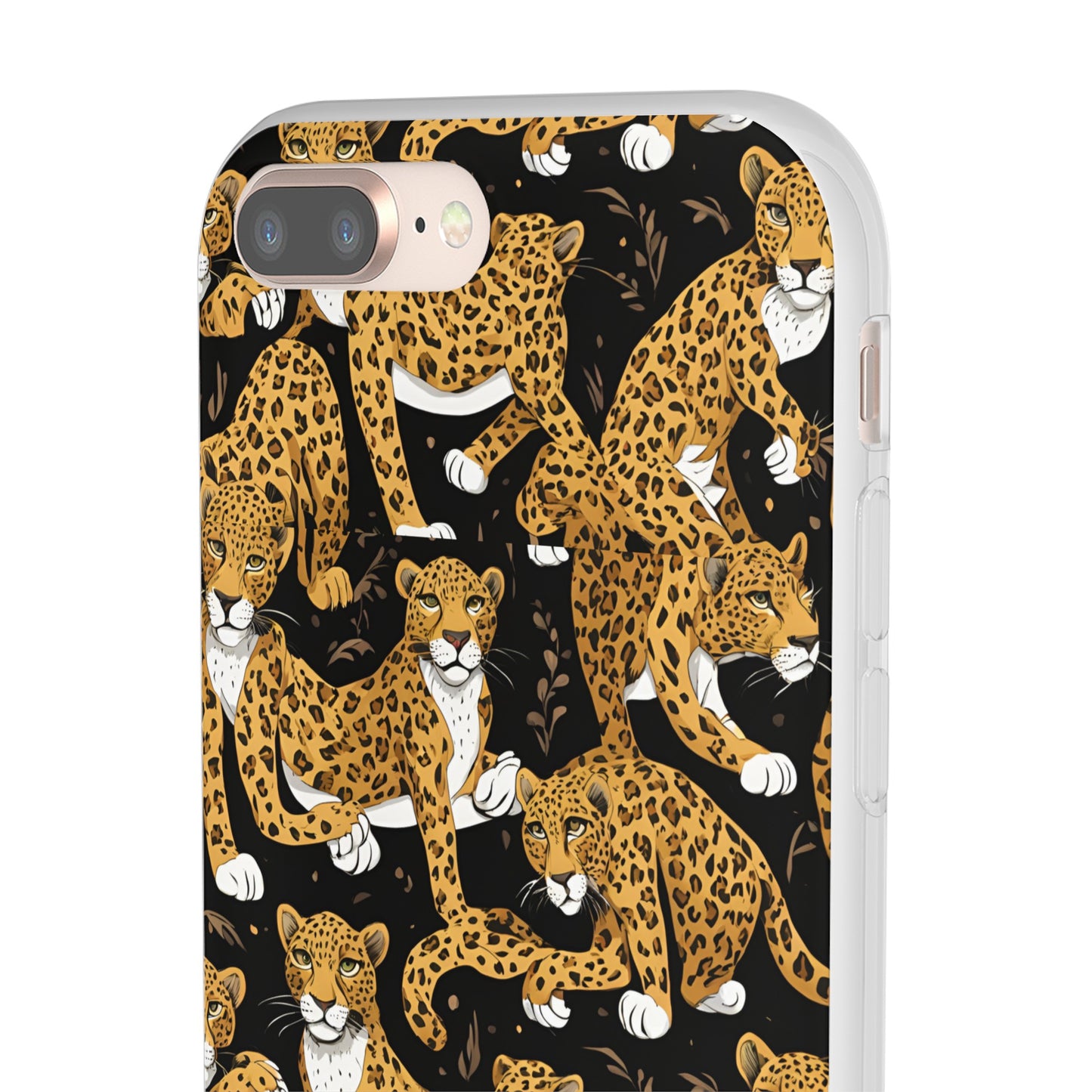 Leopard Phone Case, iPhone 15 14 13 , Samsung Galaxy Pixel Protective Case,Cat Lover Gift, Cat Lover Phone Case.Gift for Her, Gift for Mom