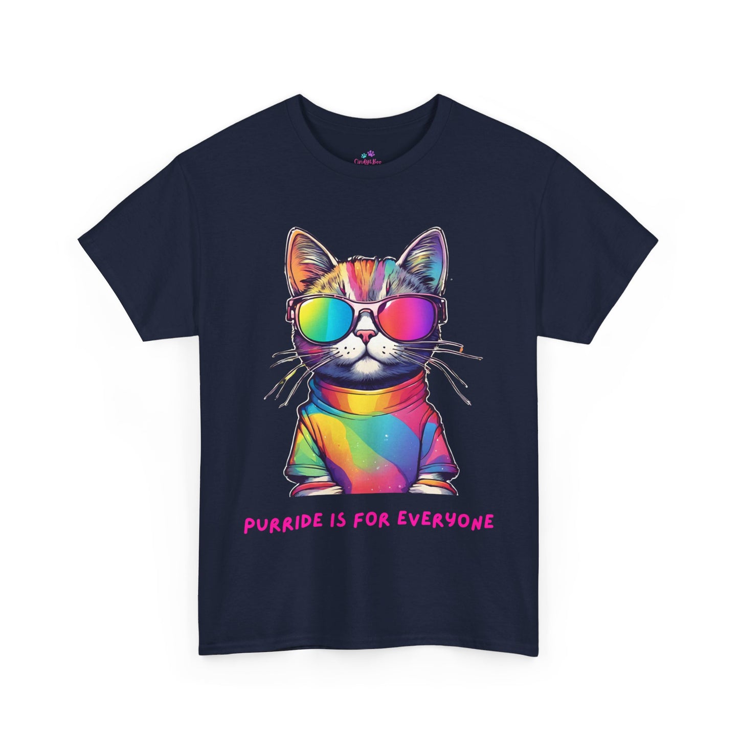 Pride Cat Unisex Jersey Short Sleeve Tee