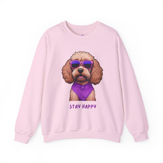 Dog Sweatshirt Cute Cockapoo Dog Lover Unisex Heavy Blend™ Crewneck Sweatshirt