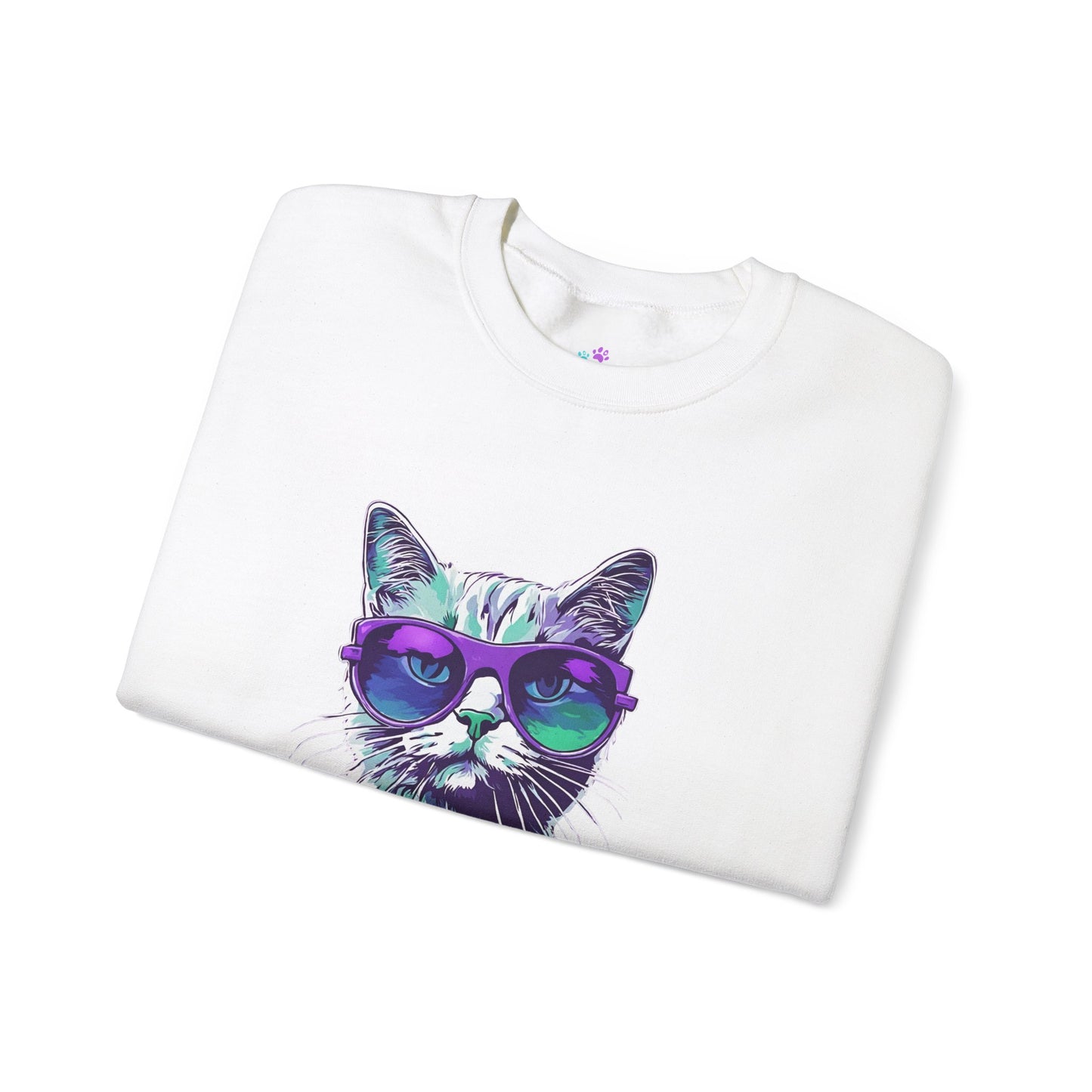 Sassy Cat Lover Unisex Heavy Blend™ Crewneck Sweatshirt