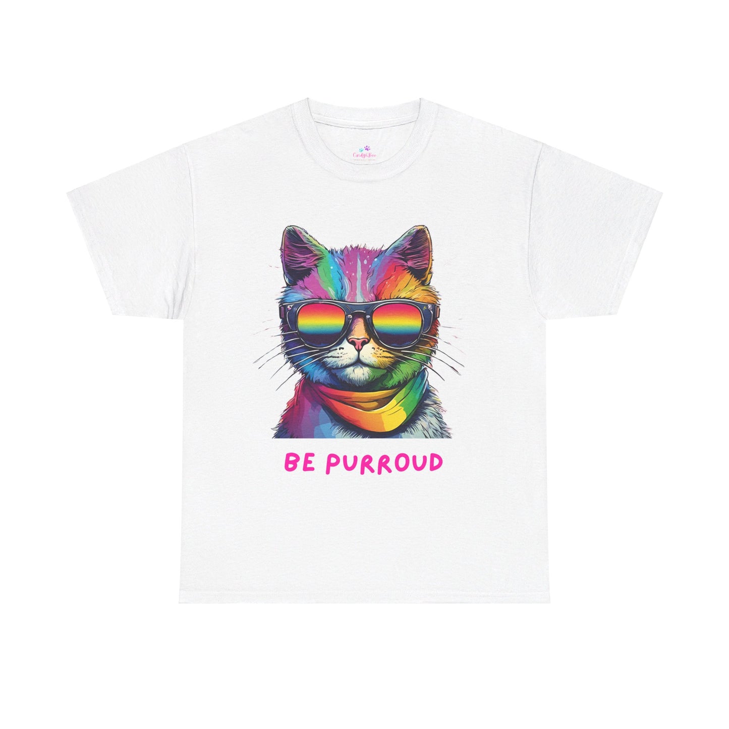 Pride Cat Be Purroud Unisex Jersey Short Sleeve Tee