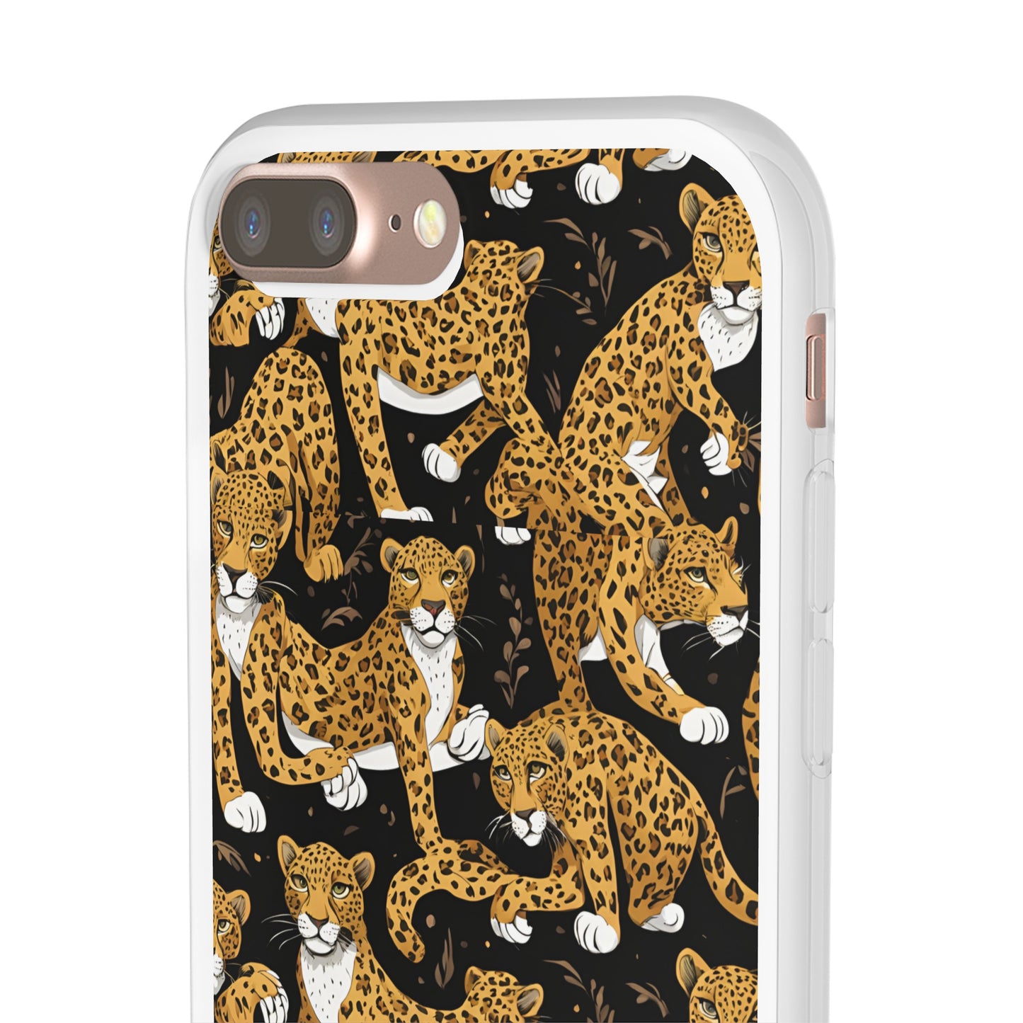 Leopard Phone Case, iPhone 15 14 13 , Samsung Galaxy Pixel Protective Case,Cat Lover Gift, Cat Lover Phone Case.Gift for Her, Gift for Mom